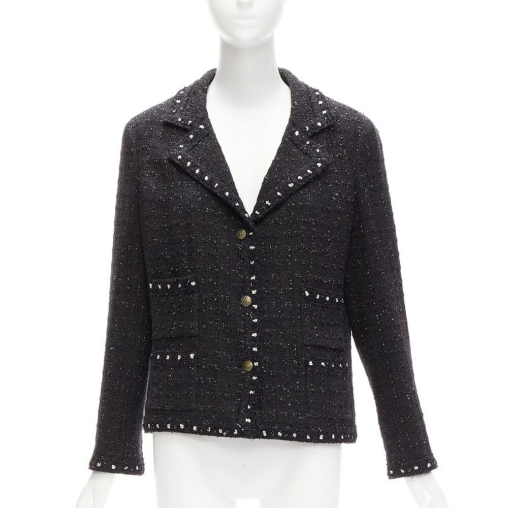 Chanel Tweed Little Black Jacket
